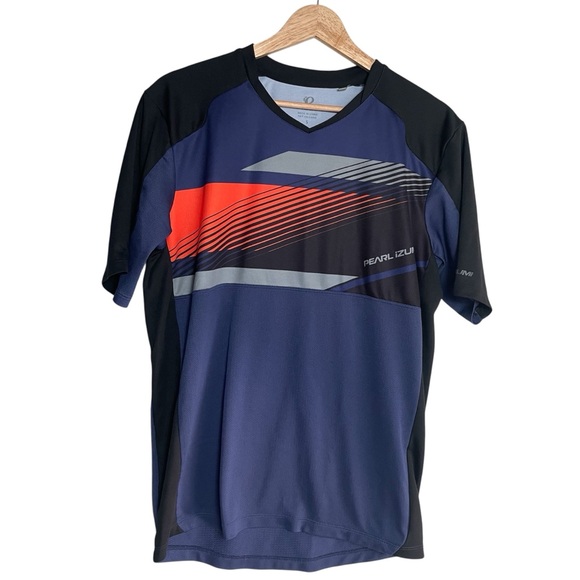 Pearl Izumi Other - Pearl Izumi Men's Navy and Orange Short Sleeve Tee